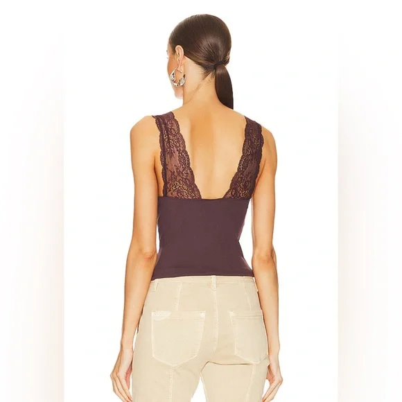 NWT Intimately FP Power Play Cami in Bittersweet Cocoa - Picture 2 of 8